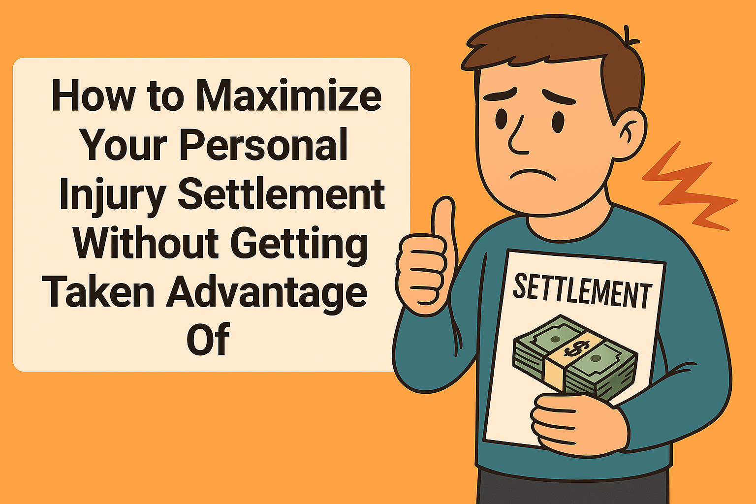 How to Maximize Your Personal Injury Settlement Without Getting Taken Advantage Of